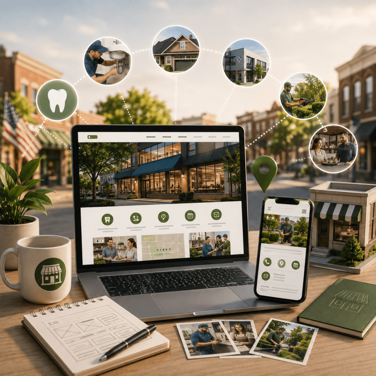 Web design pricing for local business websites