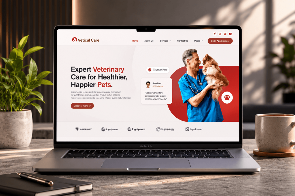 veterinary website design in Portland, Oregon