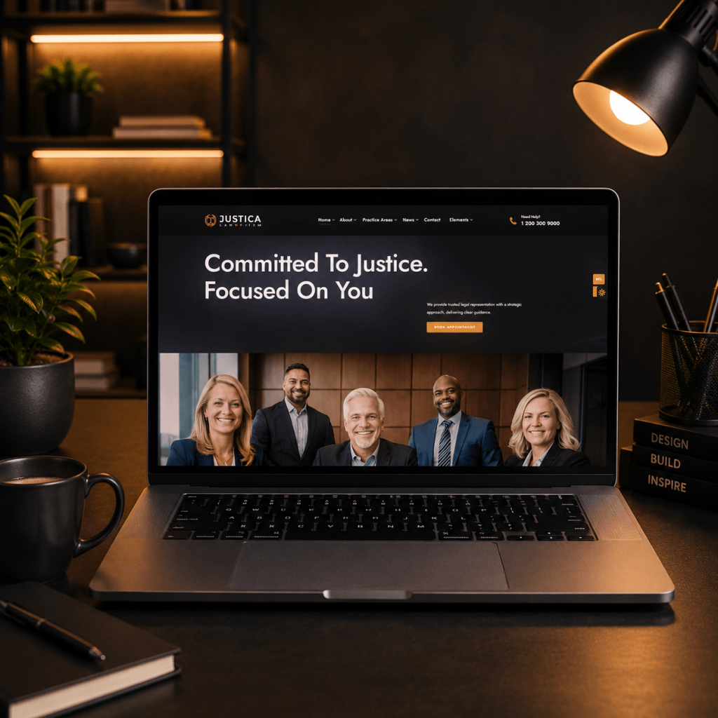 law firm website design in Portland, Oregon
