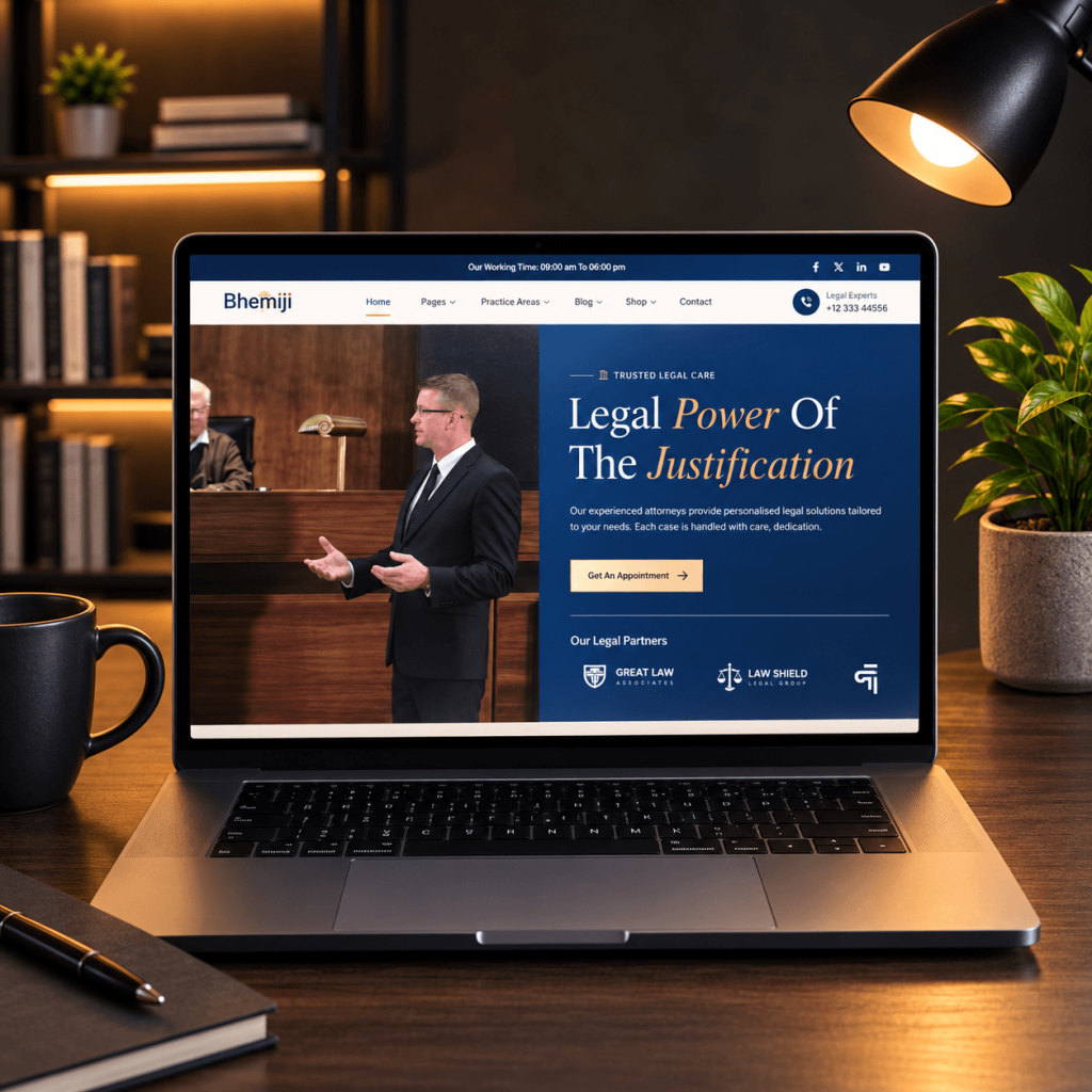 law firm website redesign for an outdated attorney site